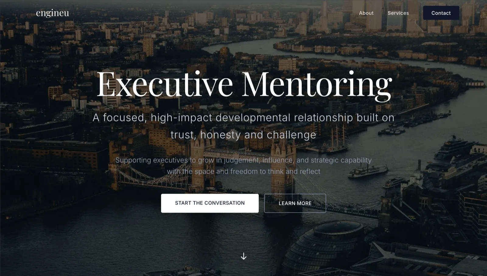 EngineU website screenshot
